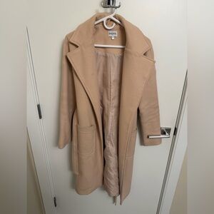 SNDYS Women's Classic Jackson Cream Pea Coat